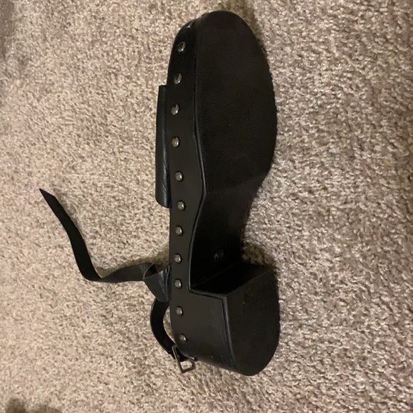 Seyechlles studded black platform sandal - Picture 5 of 5